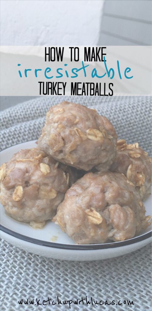 Truly Irresistible Healthy Turkey Meatballs | www.ketchupwithlucas.com